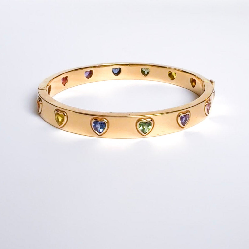 Sapphire bangle