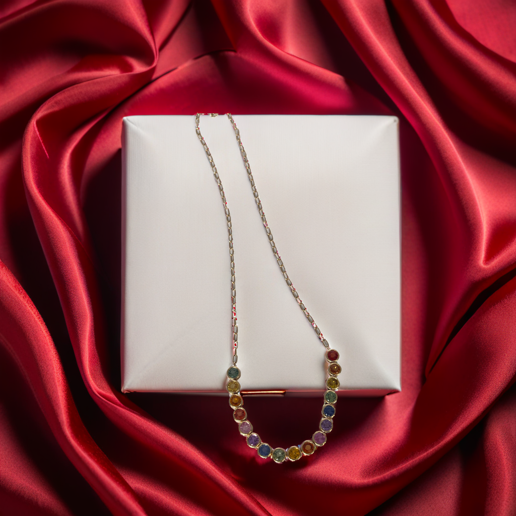 Half Rainbow Necklace