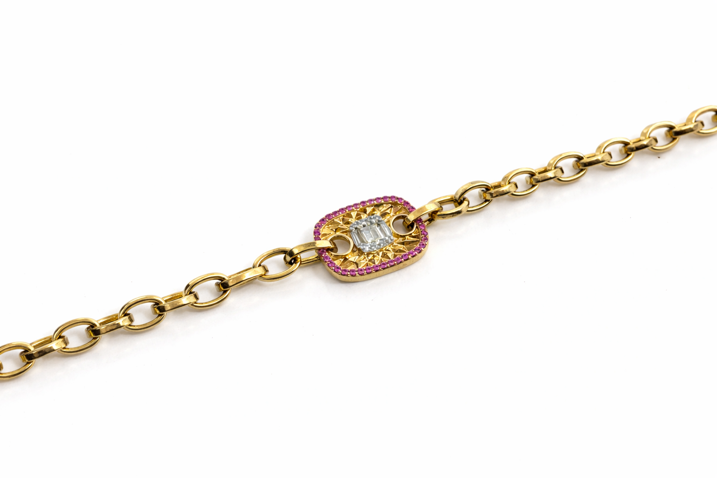 Bold and Pink Pulsera