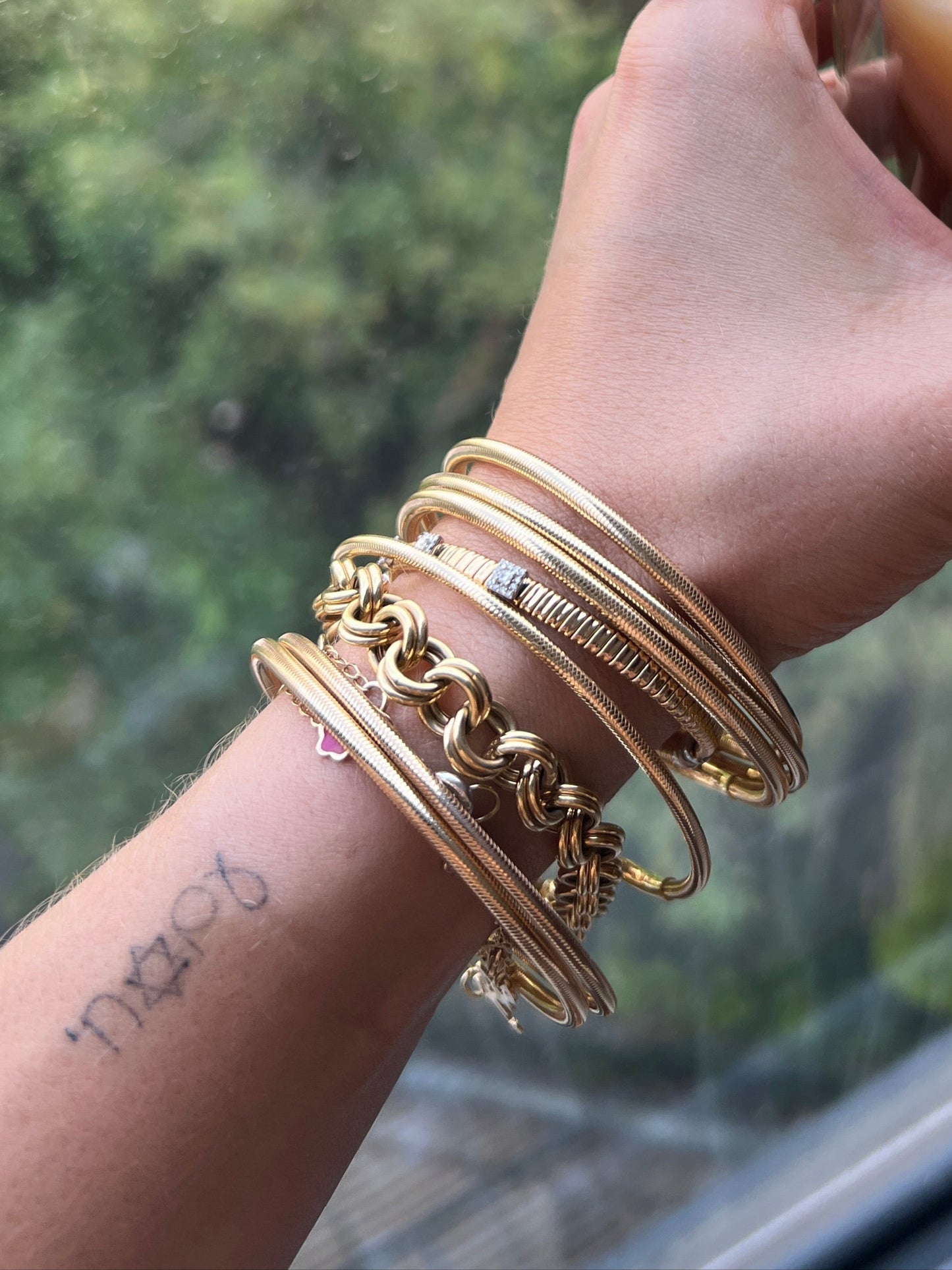 Chunky chain bracelet