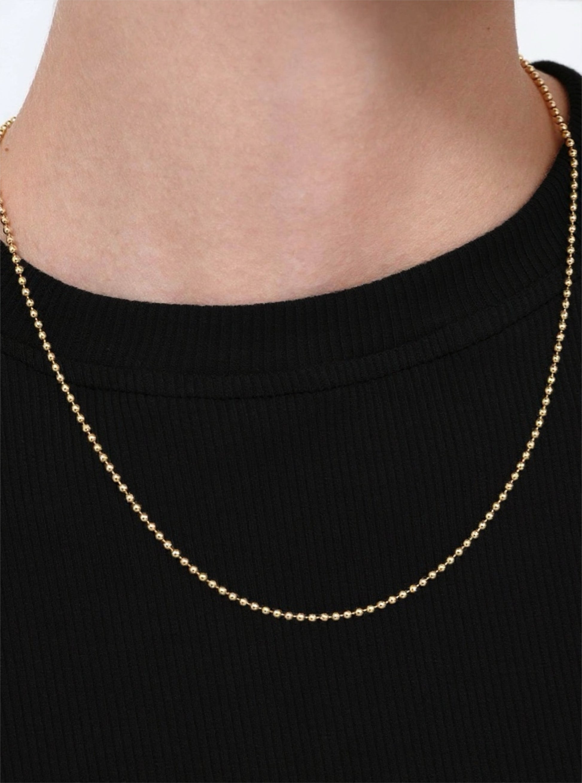 Cadena Beads de oro