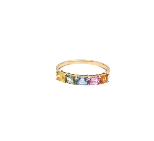 Pastel de Zafiros Anillo