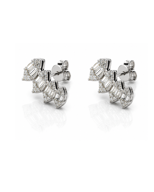 Bow Baguette Ear Climbers