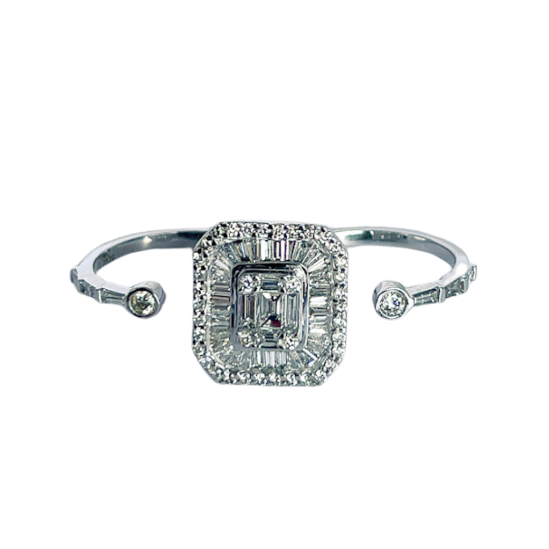 Eleganté Anillo Doble