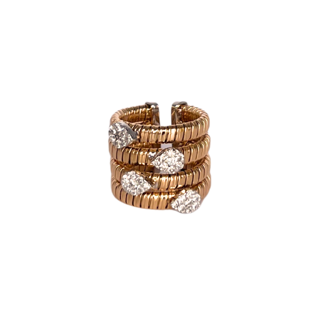 Triple Chunky Ring