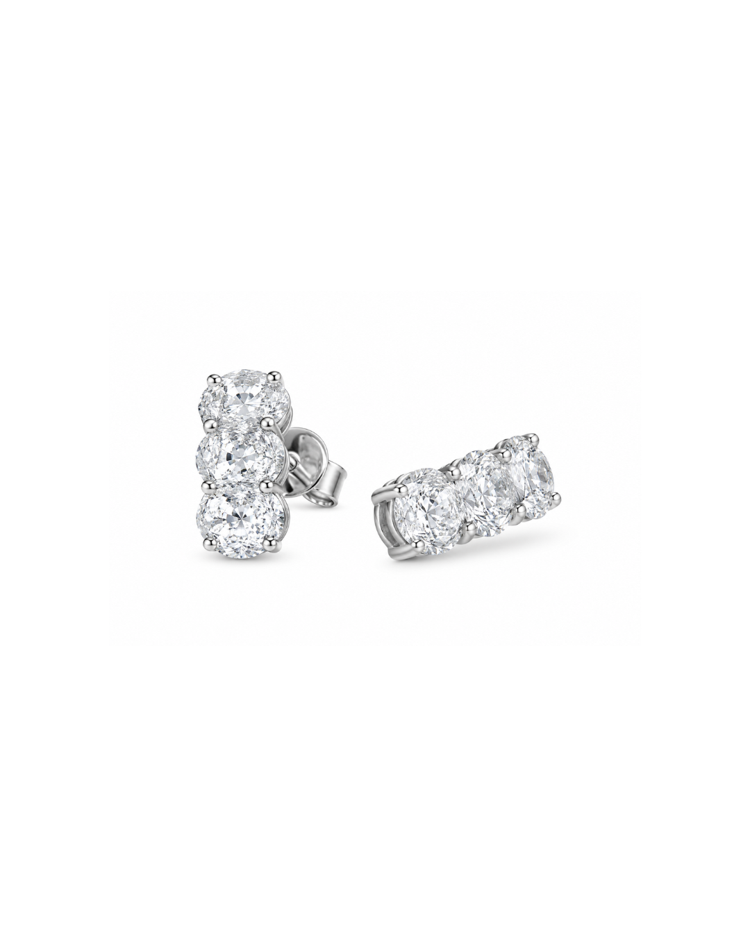 3 cluster earrings