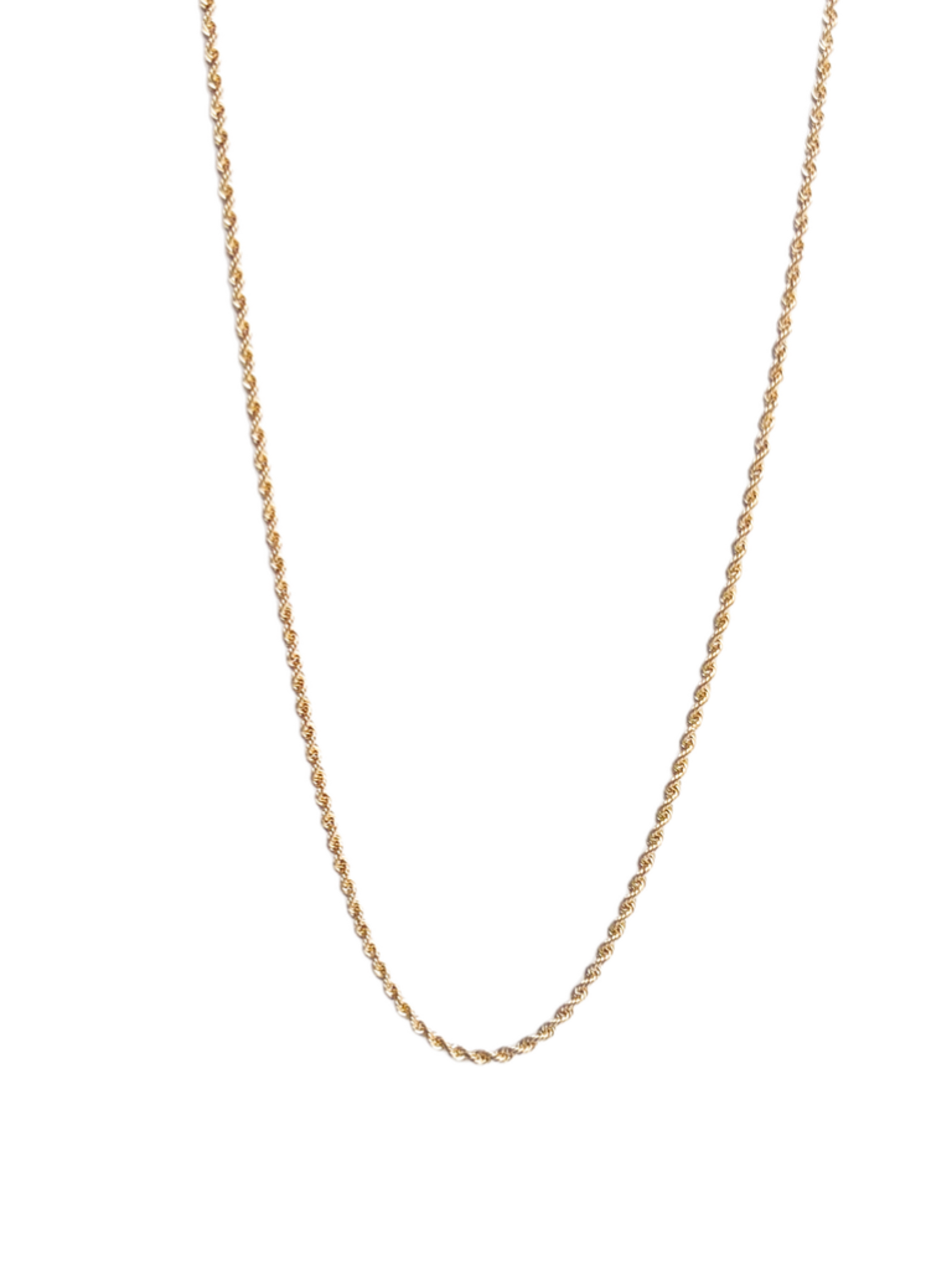 Golden Statement - Rope chain short