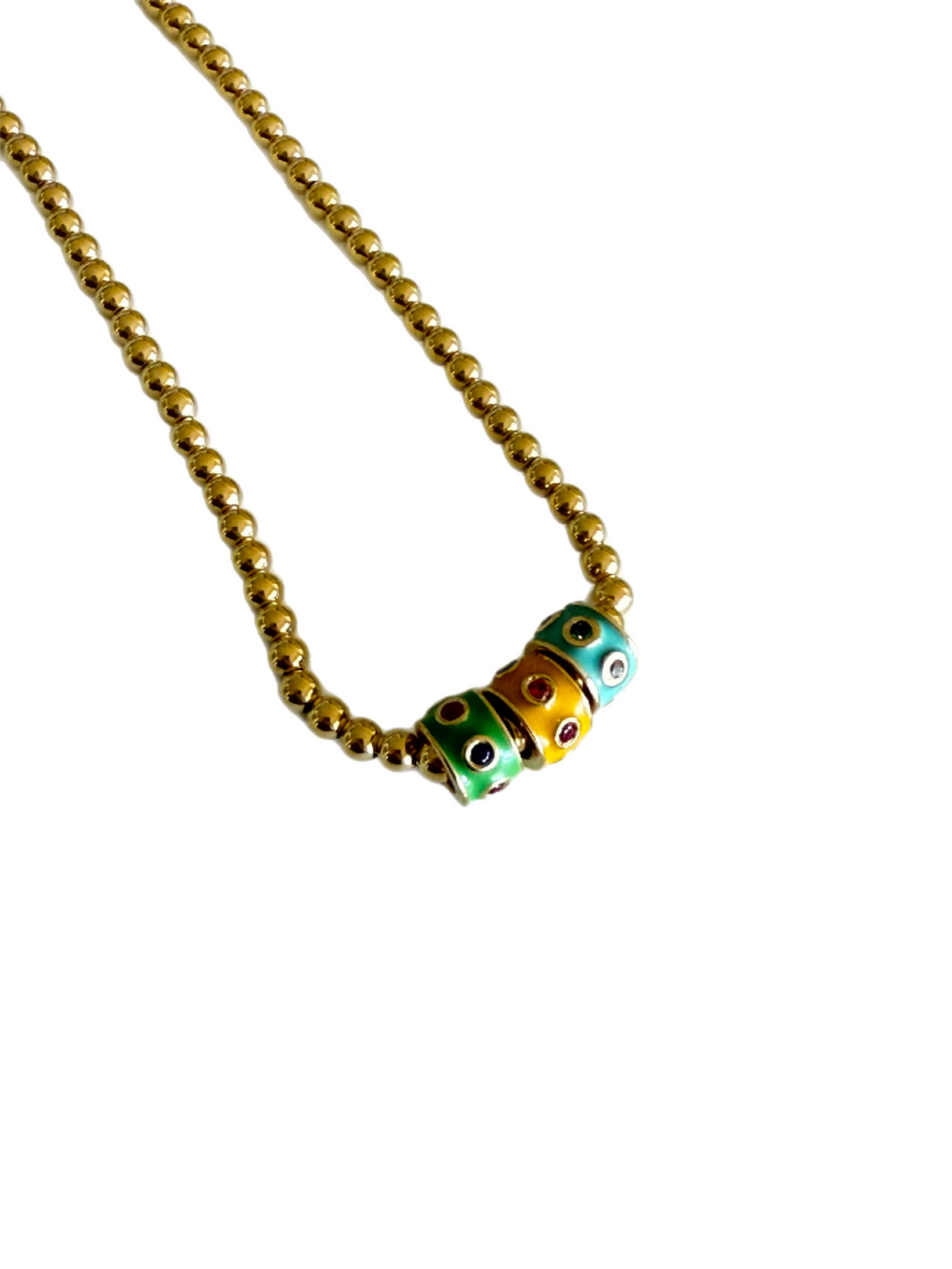 Golden Dots - Small Ball Chain