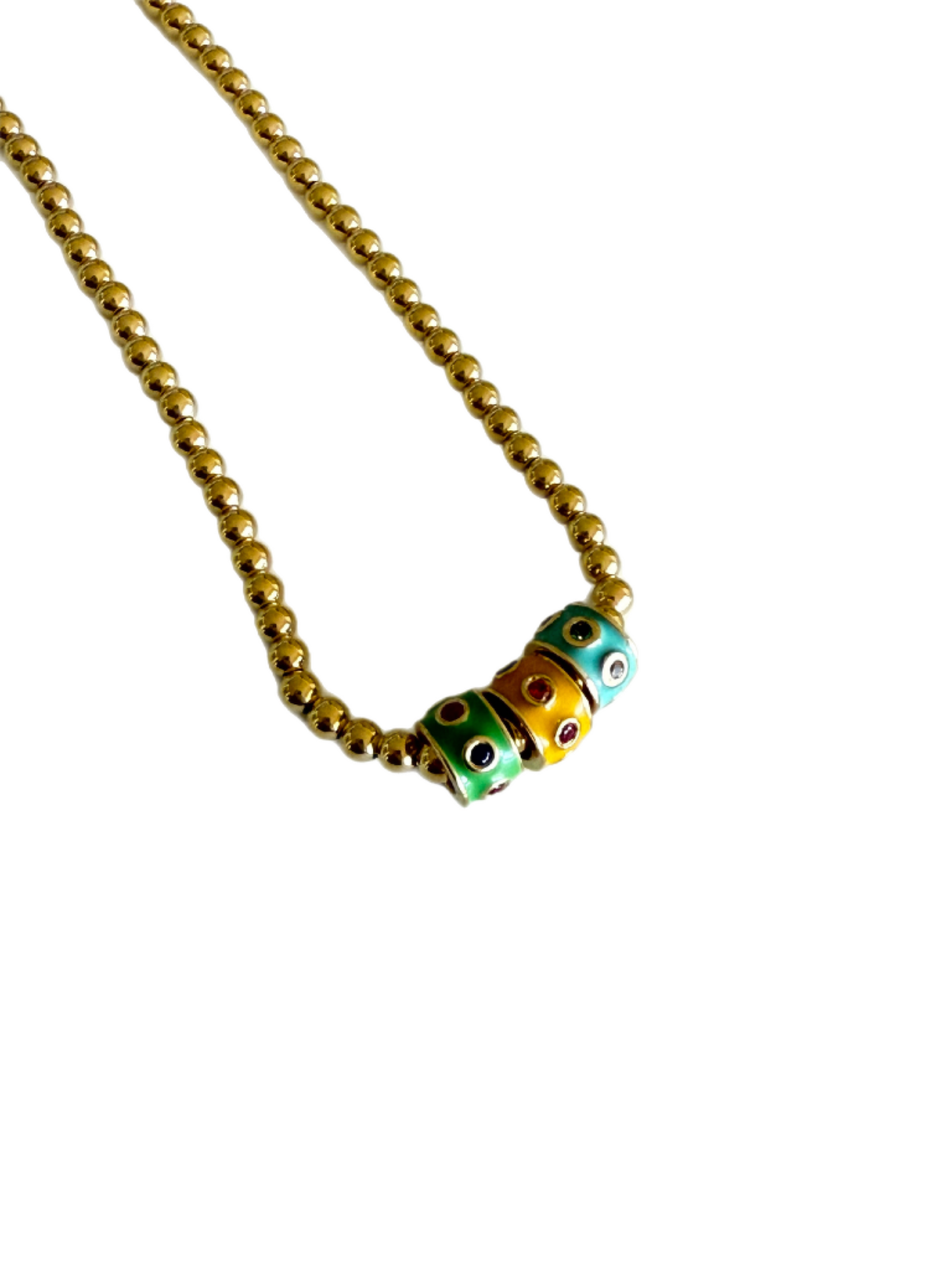 Golden Dots - Small Ball Chain