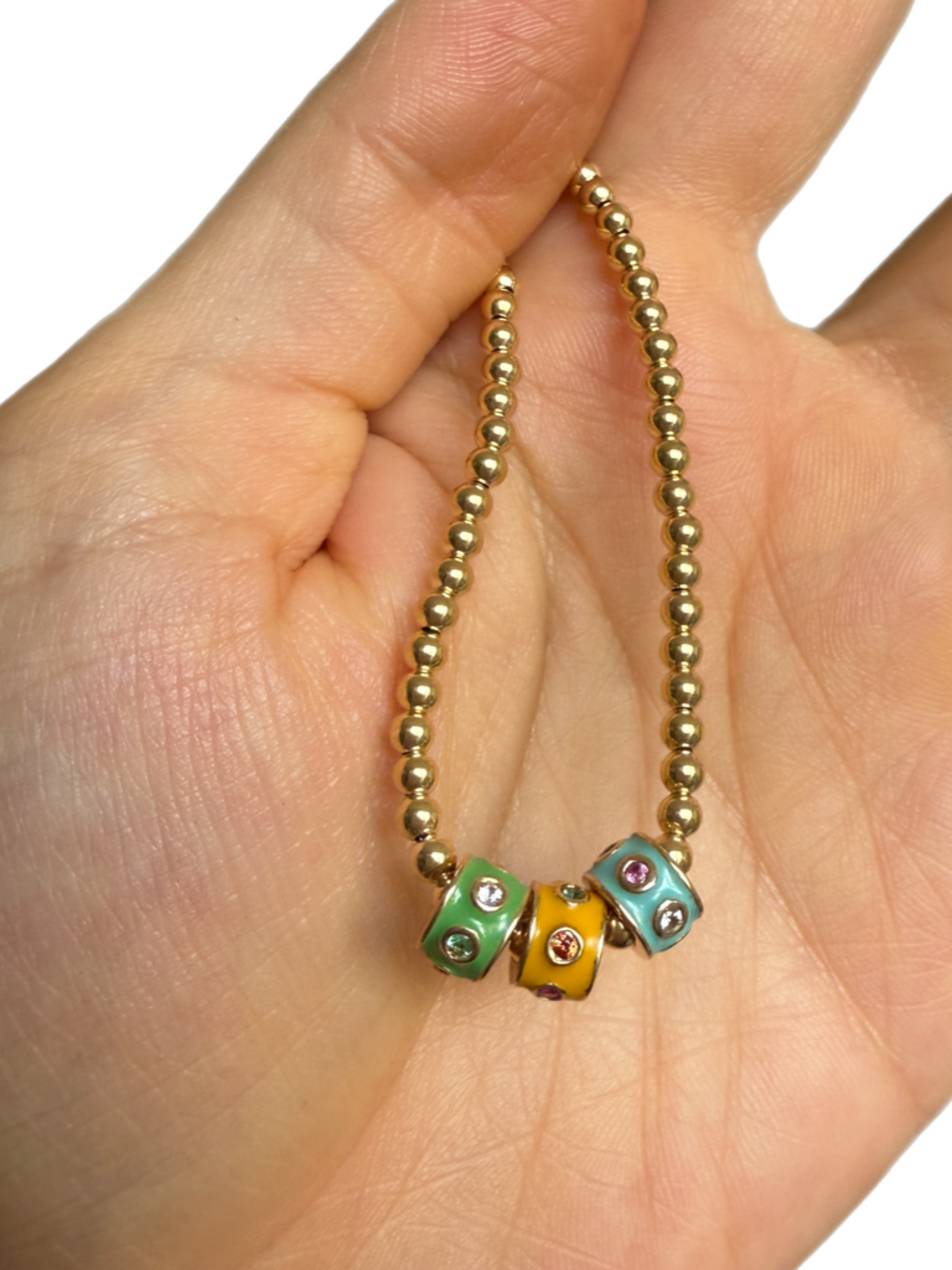 Golden Dots - Small Ball Chain