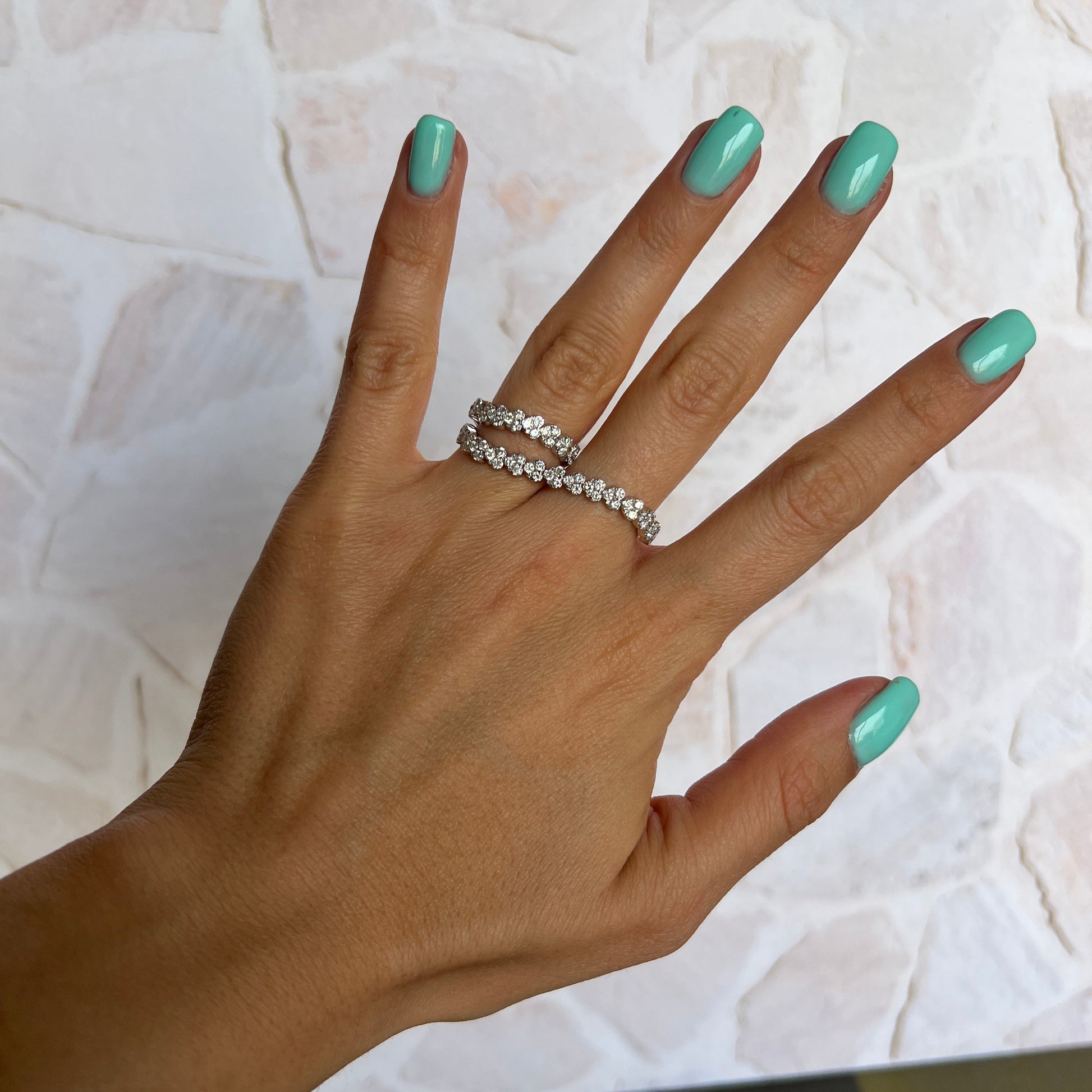 Anillo Doble Heartline