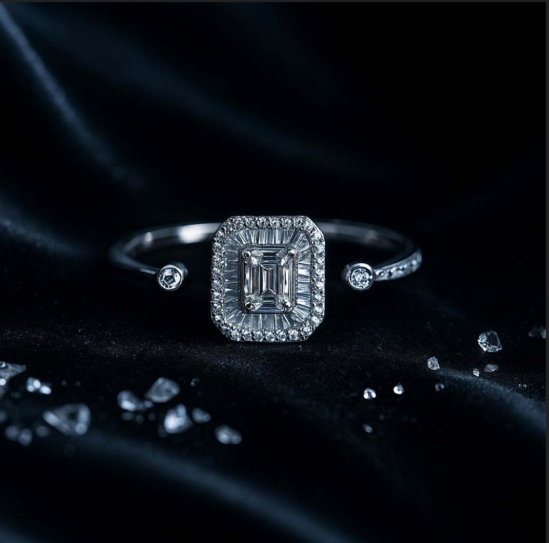 Eleganté Anillo Doble