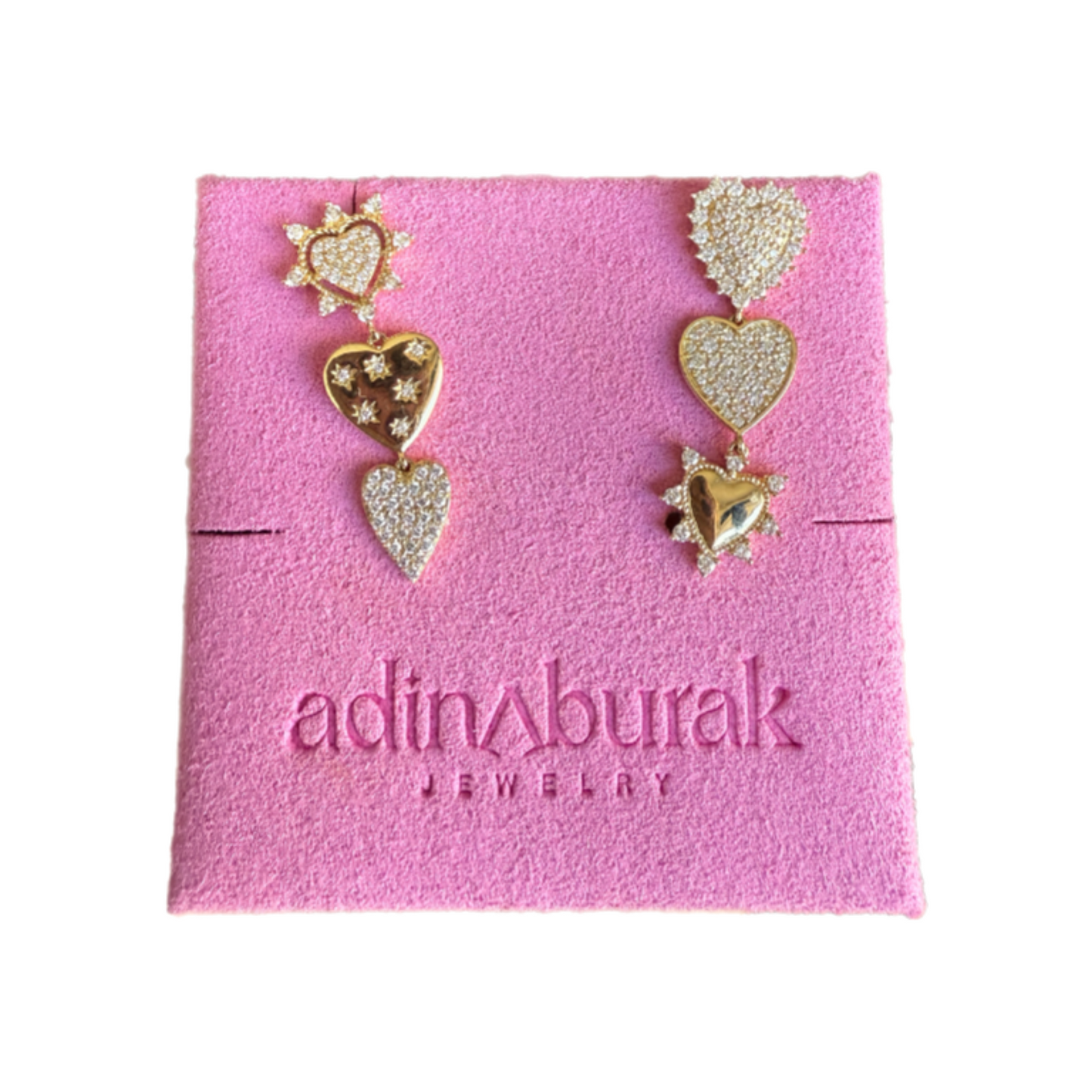 Multi Corazones Aretes