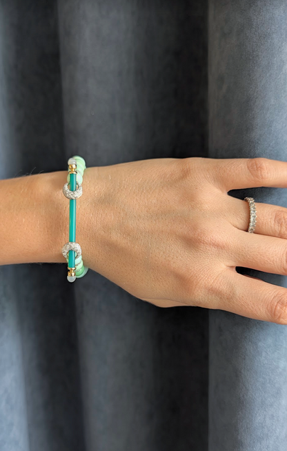 Green lover pulsera