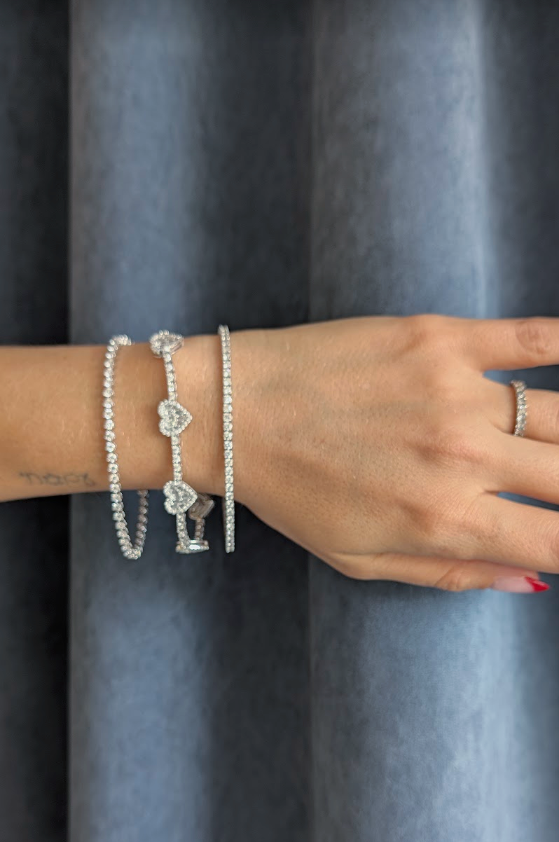 Pulsera de Corazones Big Size