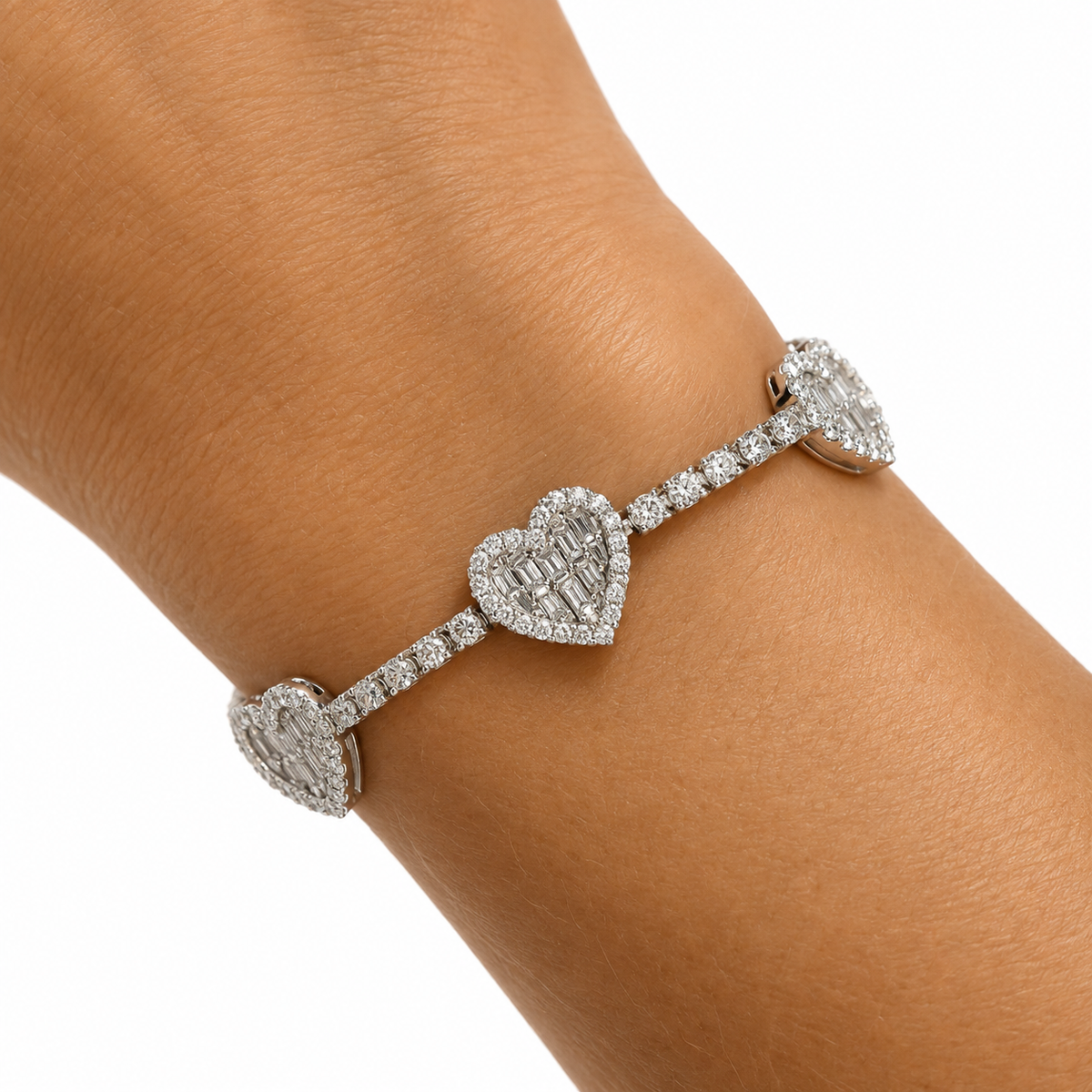Pulsera de Corazones Big Size