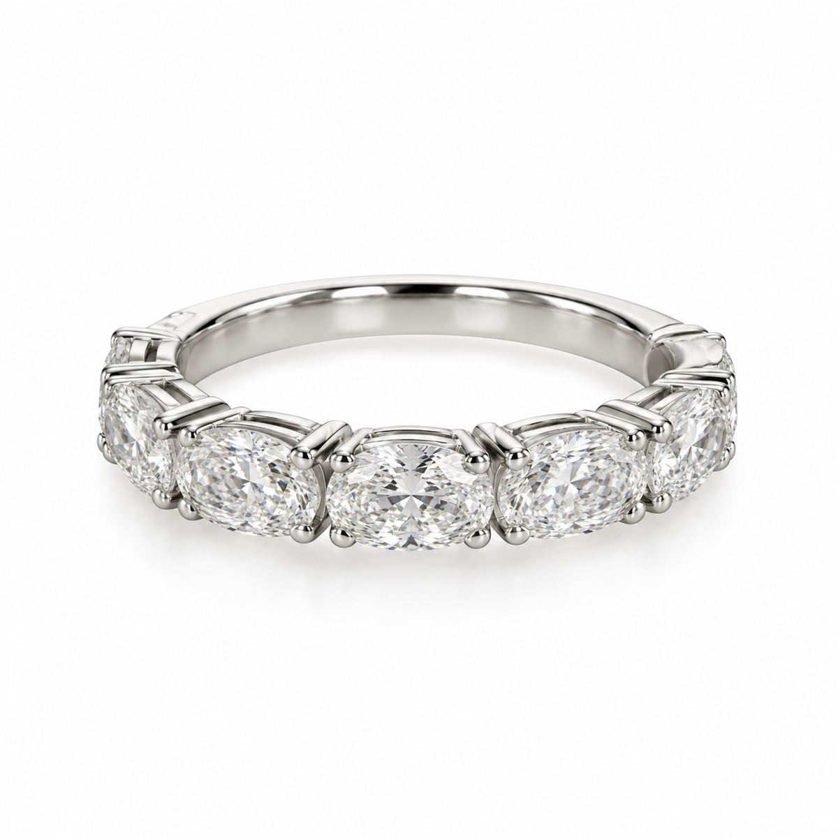 Horizontal Eternity Anillo