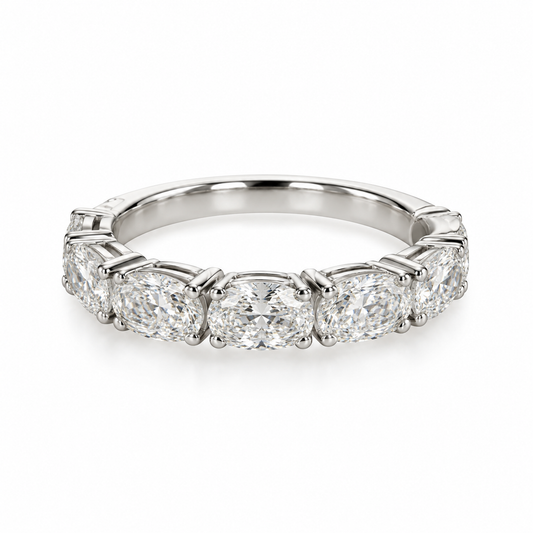 Horizontal Eternity Anillo