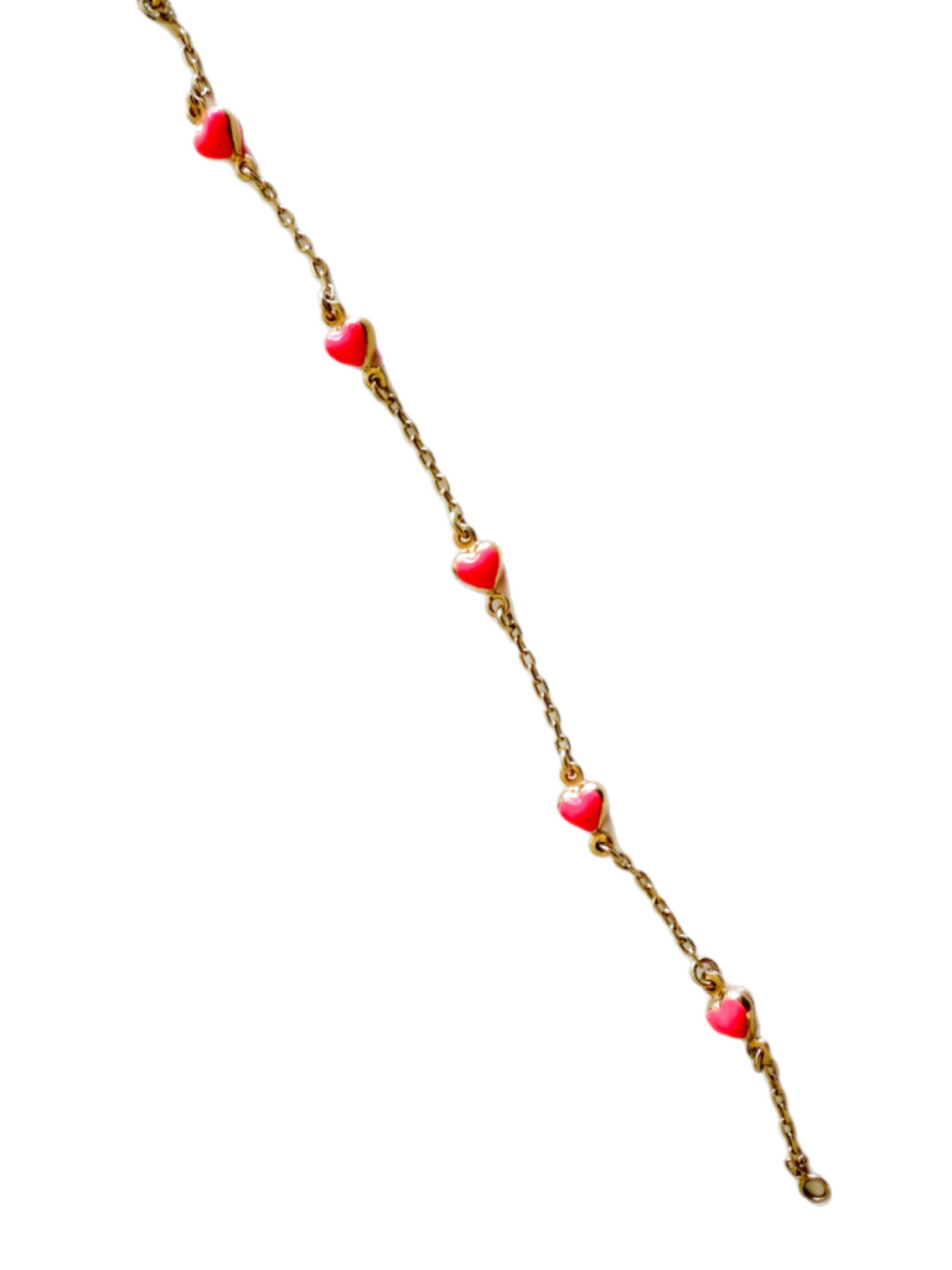 Flash Pink Pulsera Corazones