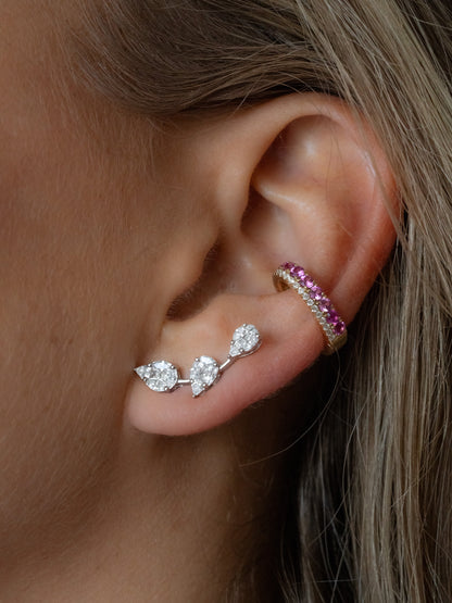Barbie flash Ear Cuff Aretes