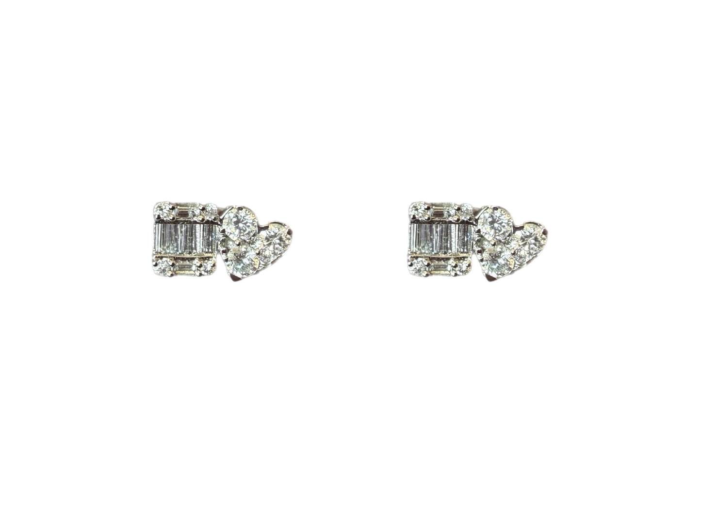 Toi et Moi Aretes Corazón
