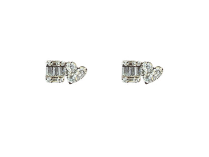Toi et Moi Aretes Corazón