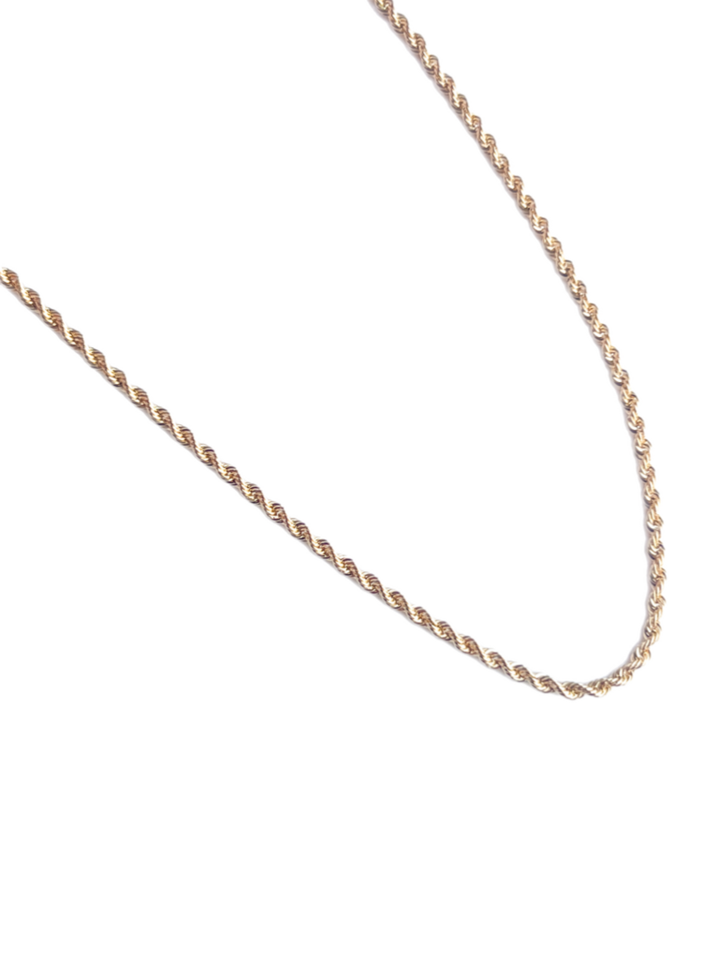 Golden Statement - Rope chain short