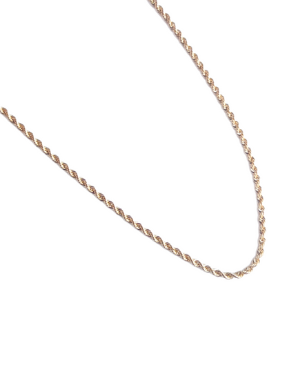 Golden Statement - Rope chain short