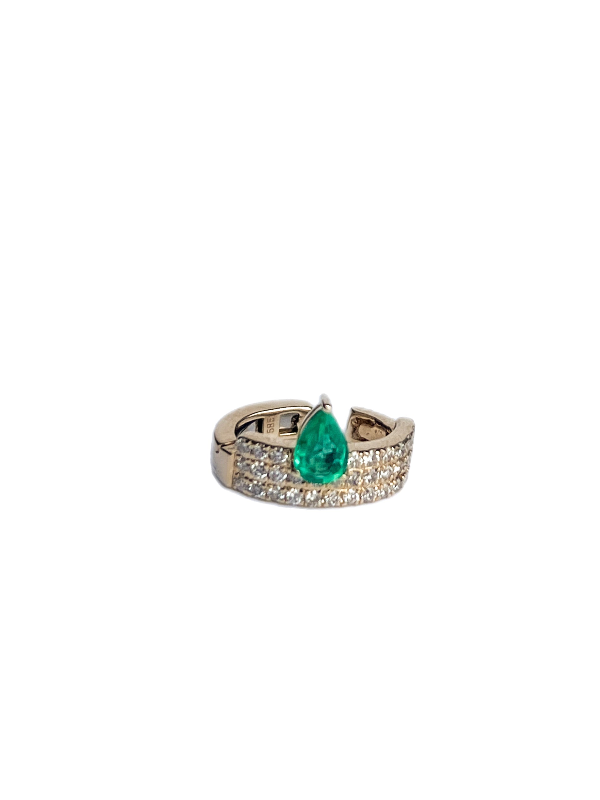 Big Green Affair Ear cuff