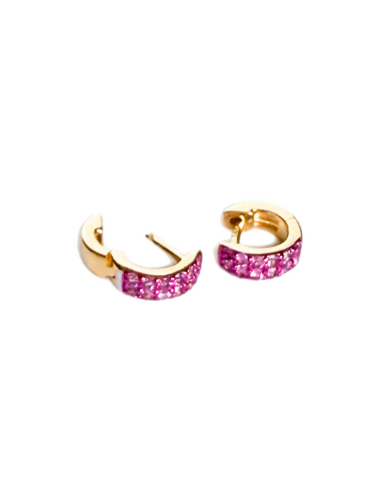 Mini barbie Huggies Aretes