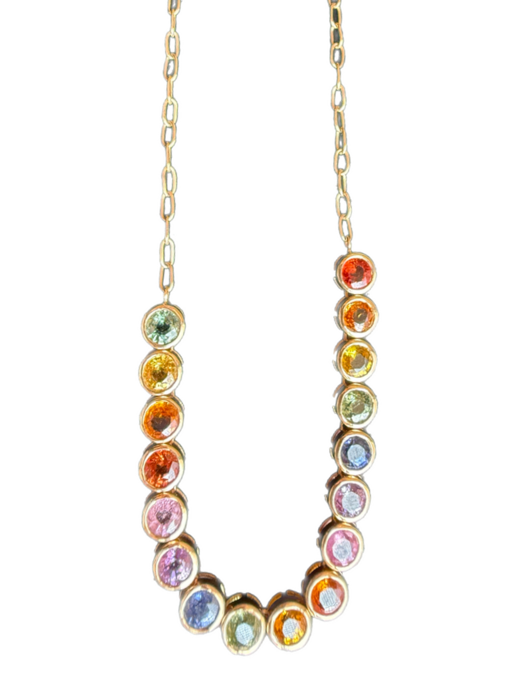 Half Rainbow Necklace