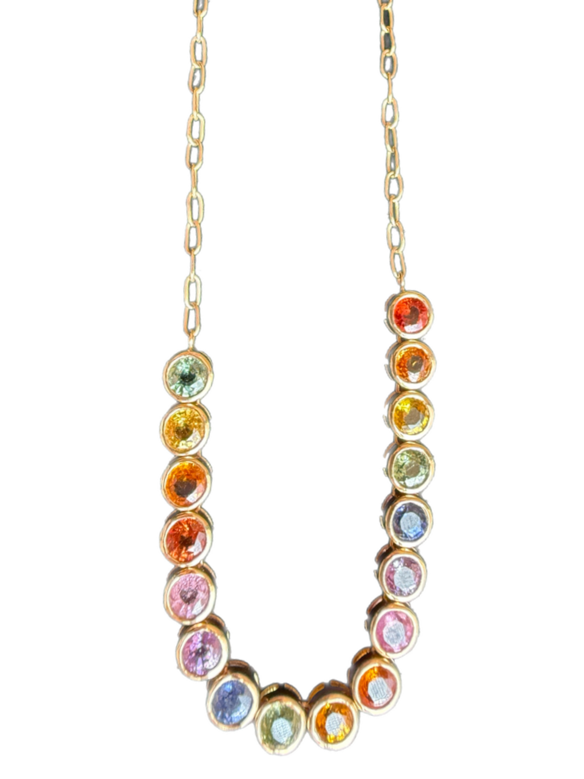 Half Rainbow Necklace