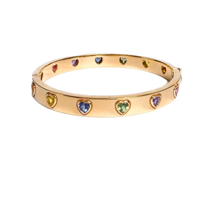 Sapphire bangle