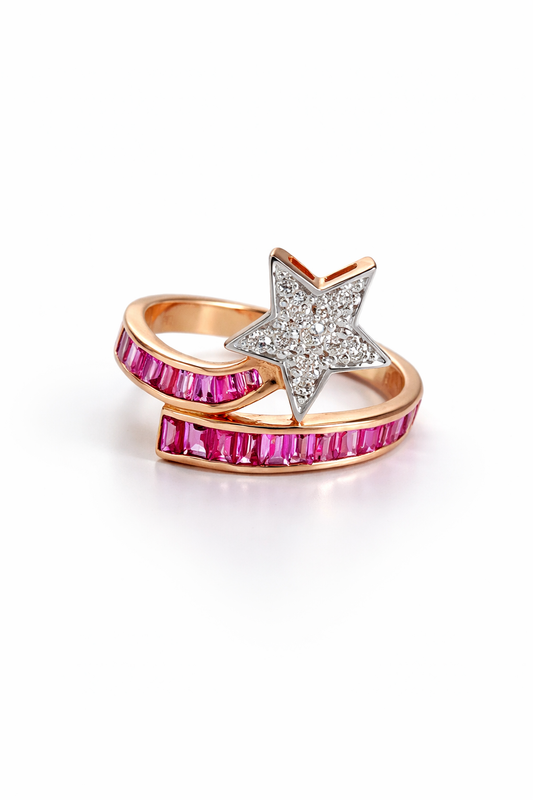 Super Star Pink Anillo