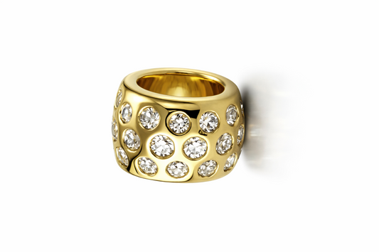 Aros Charms Diamantes