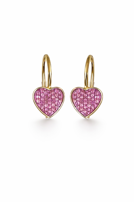 Pink Lover Aretes