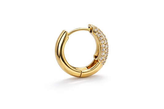 Huggies Pavé Aretes