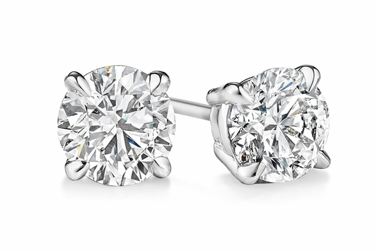 Classic Studs Lab Grown Aretes