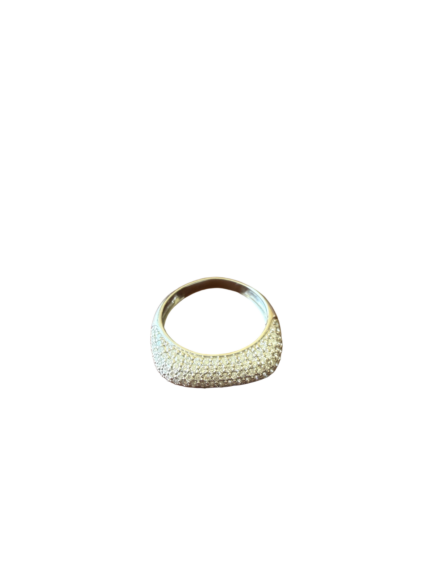 Anillo Pavé Cuadrado