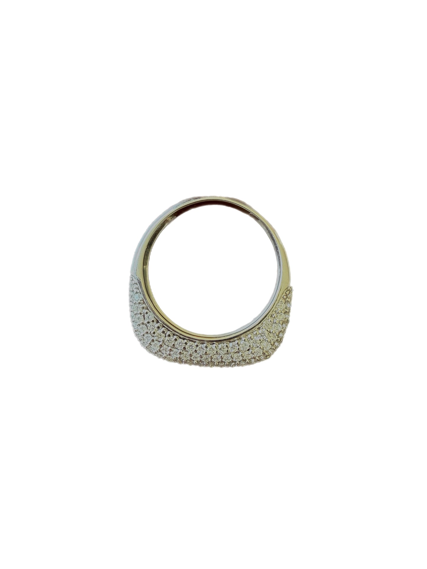 Anillo Pavé Cuadrado