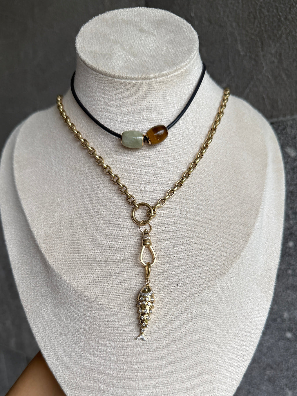 Jade beads