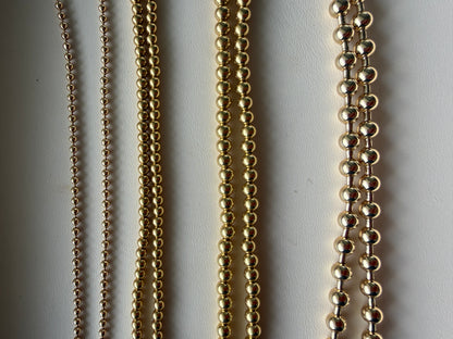 Extra big ball chain