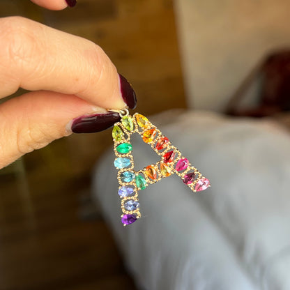 Letra Colores Dije Personalizable