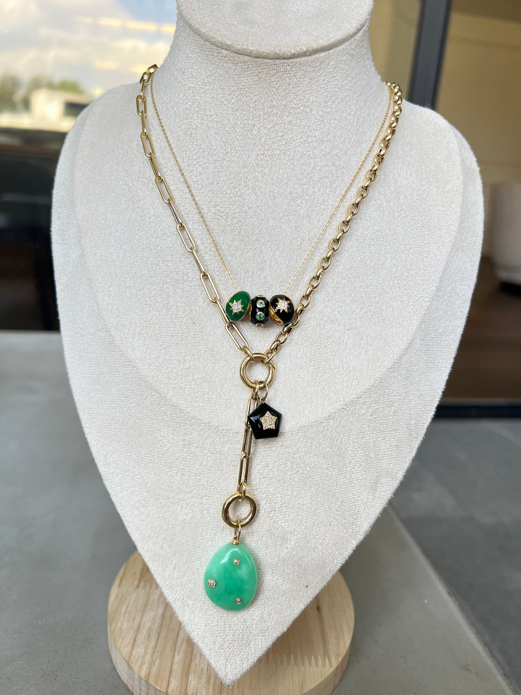 Enamel Black Star