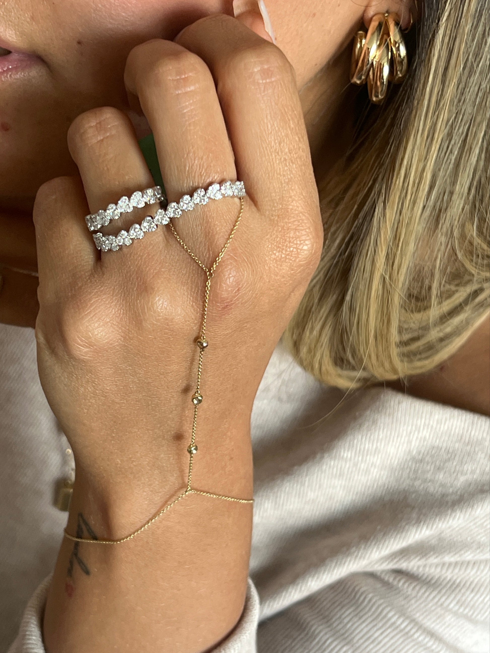Classic diamond Ringlet Bracelet