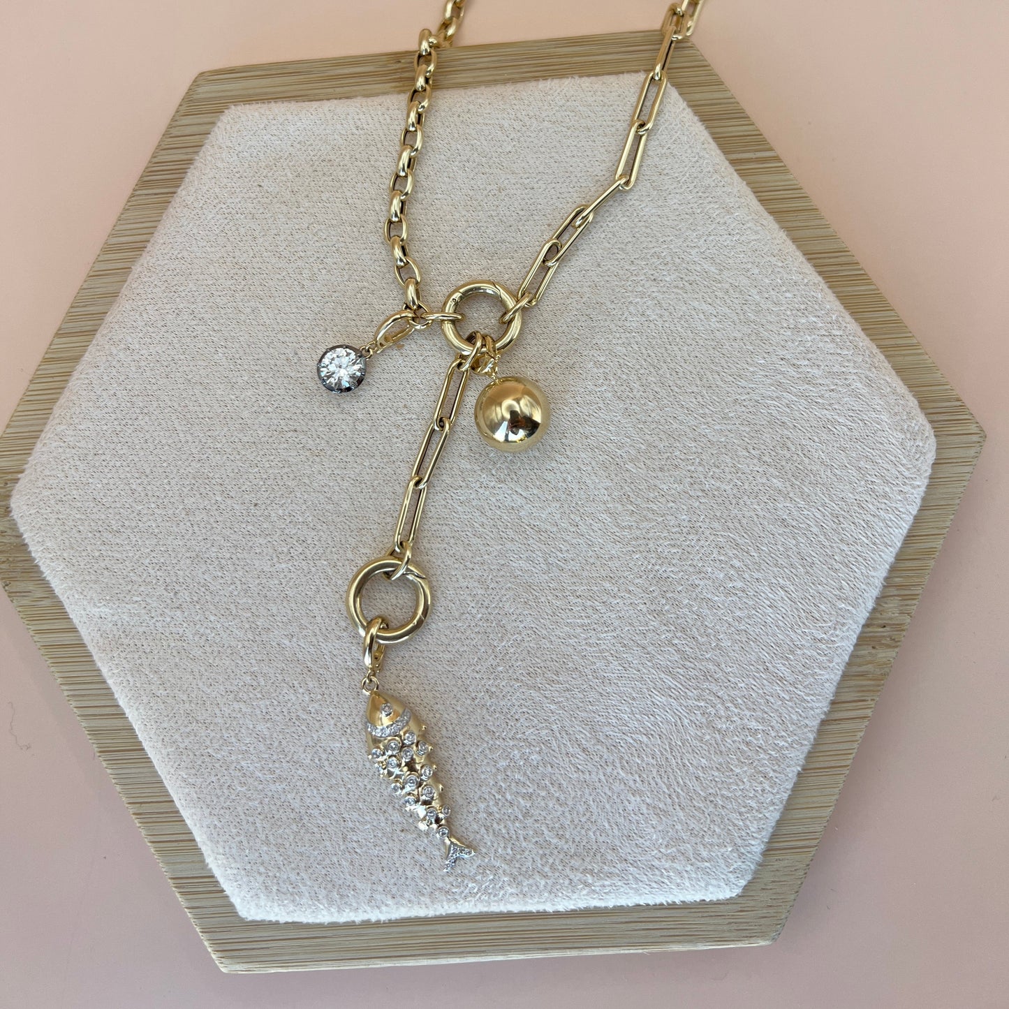 Golden Dots - Hanging Balls