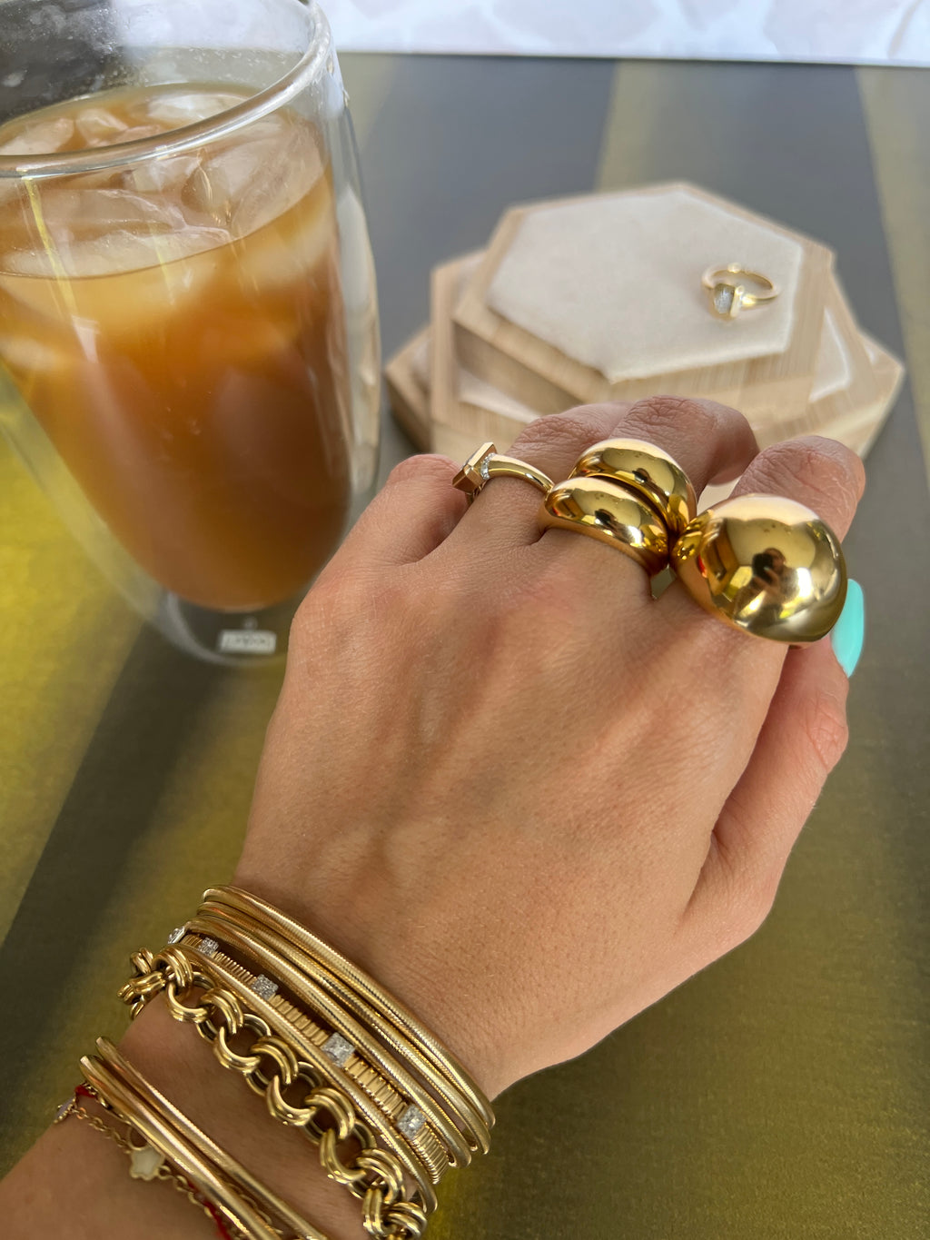 Chunky collection super GG ring