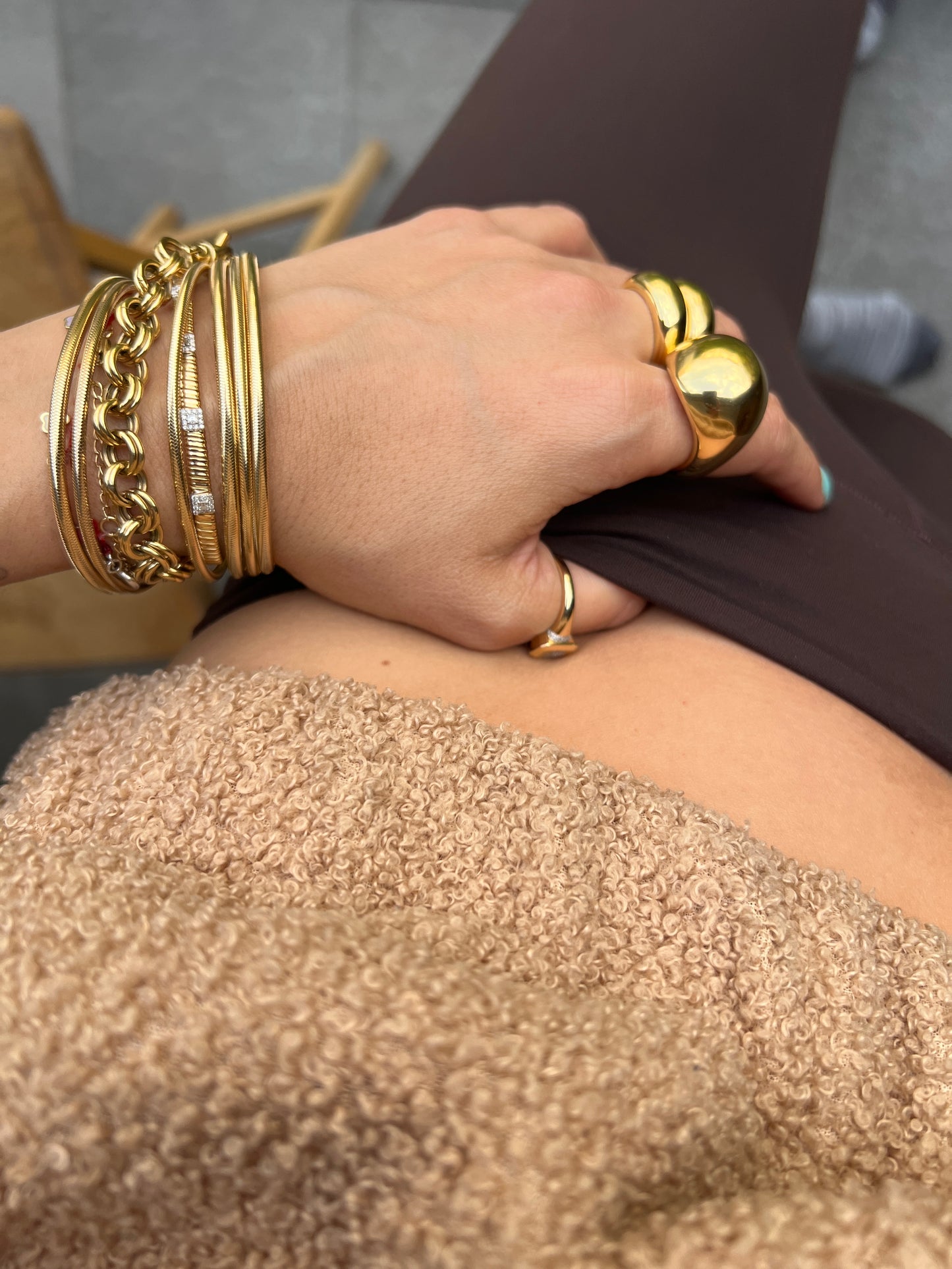 Chunky chain bracelet