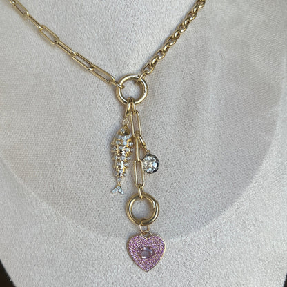 Solitaire Hanging 1ct  Lab Diamond