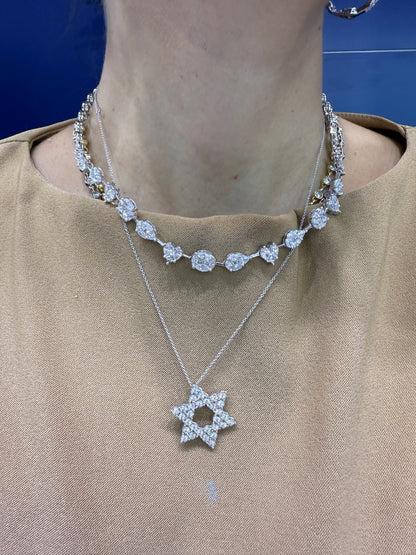 Collar Multishape Diamantes